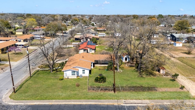 birds eye view of property featuring a residential view