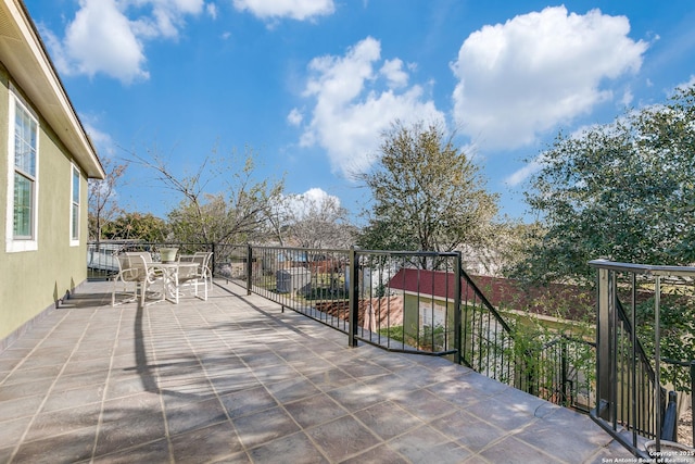 view of patio / terrace with outdoor dining space