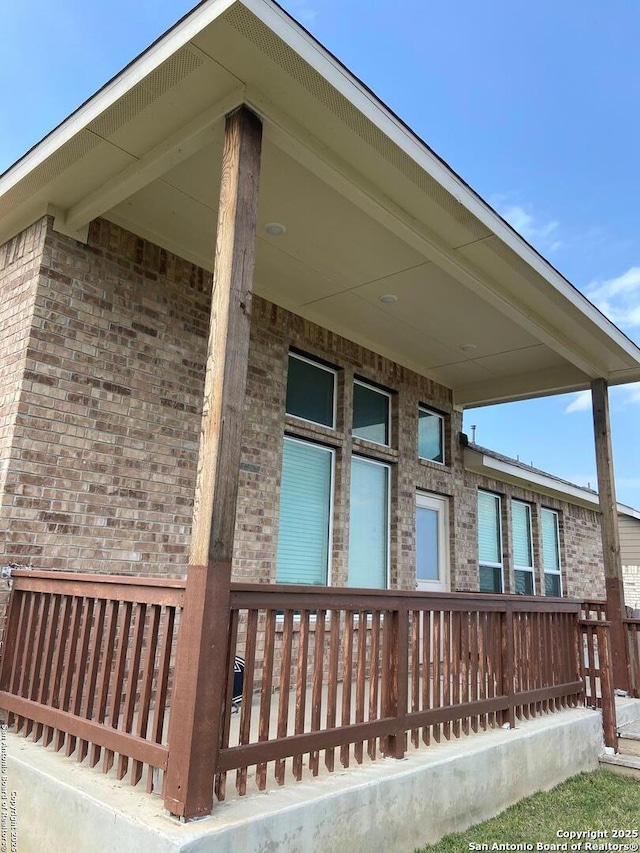 3902 Gervasi, San Antonio, TX 78261 - view of home's exterior featuring brick siding