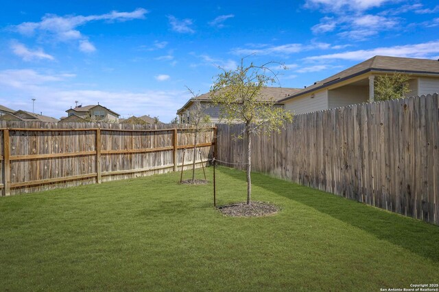 6424 Embankment, San Antonio, TX 78252 - view of yard featuring a fenced backyard