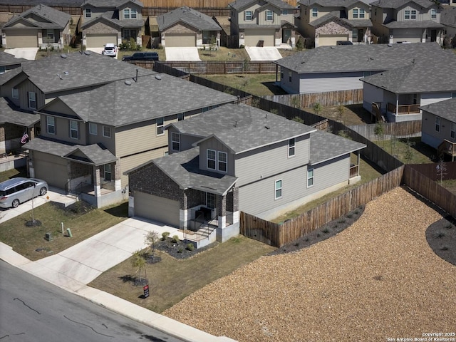 6424 Embankment, San Antonio, TX 78252 - birds eye view of property featuring a residential view