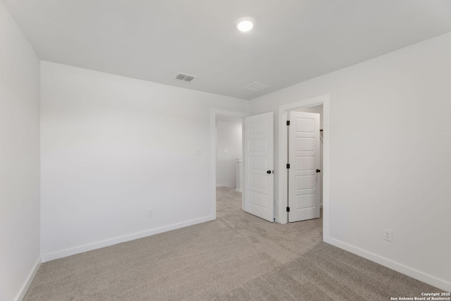 13223 Edith Gdns, San Antonio, TX 78253 - spare room featuring recessed lighting, carpet flooring, baseboards, and visible vents