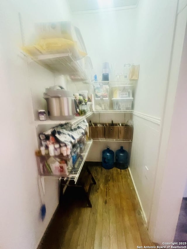 view of pantry