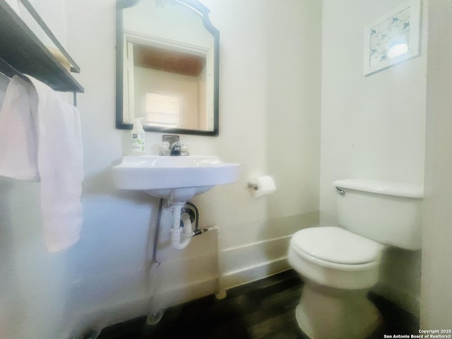 bathroom with toilet