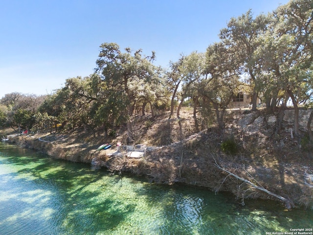 view of water feature