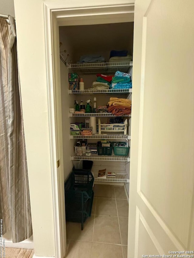 view of closet