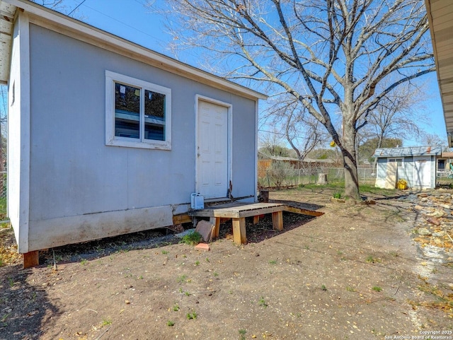 view of outbuilding featuring an outdoor structure