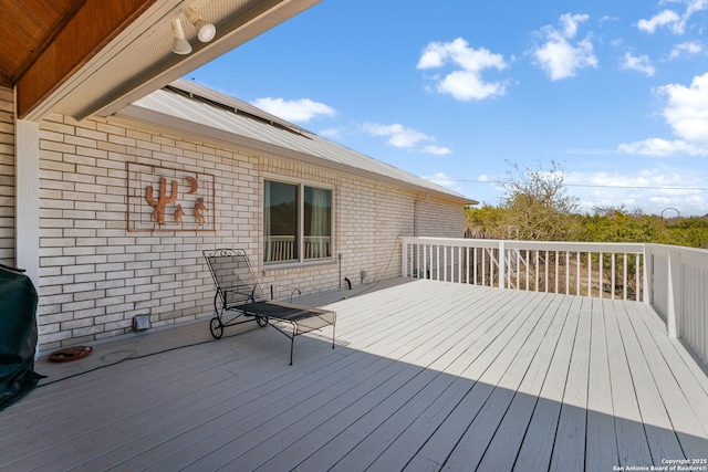 view of deck