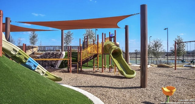 view of community playground