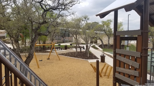 view of communal playground