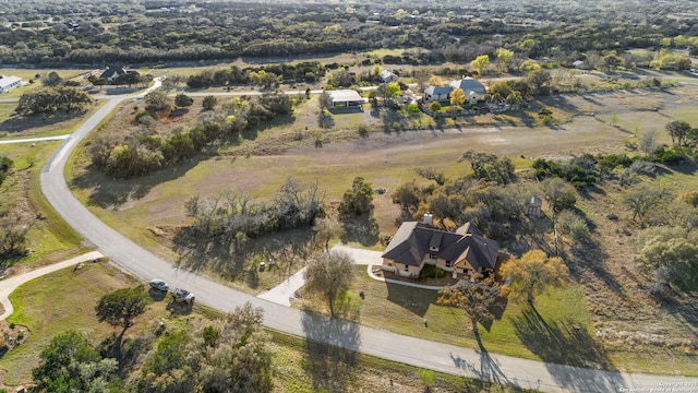 414 Rio Cir, Pipe Creek, TX 78063 - aerial overview of property's location featuring rural landscape