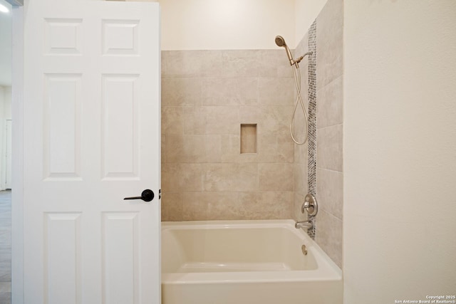 full bath with shower / bath combination