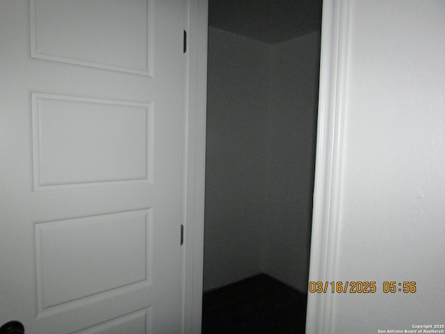 view of closet