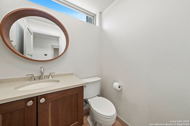 301 Vip Dr, Canyon Lake, TX 78133 - half bath with vanity and toilet