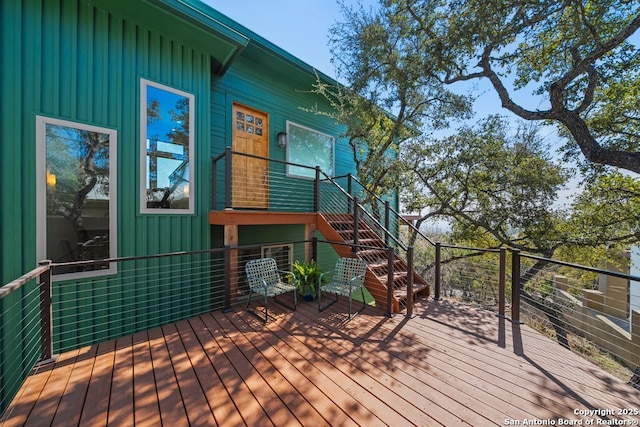 301 Vip Dr, Canyon Lake, TX 78133 - view of deck