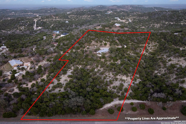drone / aerial view