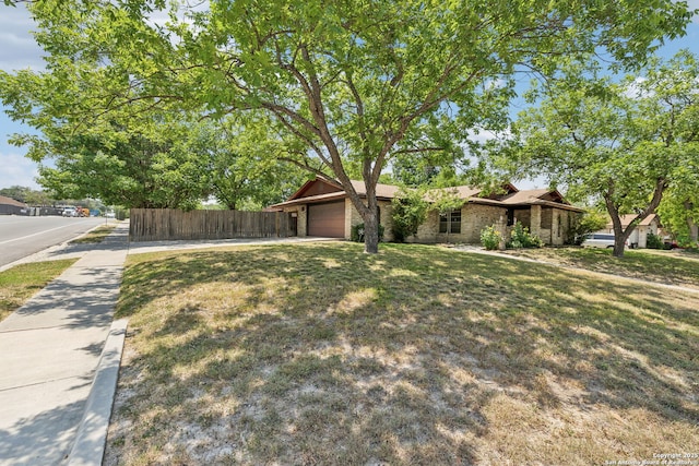 10103 Northampton, San Antonio, TX 78230 - view of front of home with a garage and driveway