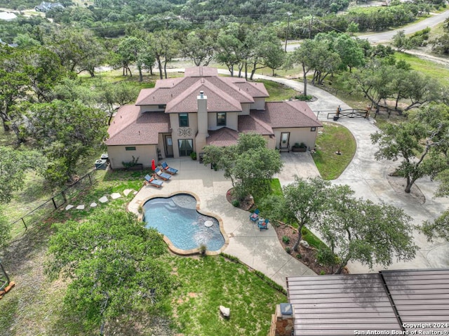 1236 Primrose Path, Canyon Lake, TX 78133 - drone / aerial view