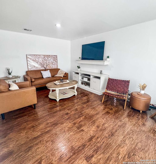 231 Cicero, San Antonio, TX 78218 - living room with wood finished floors