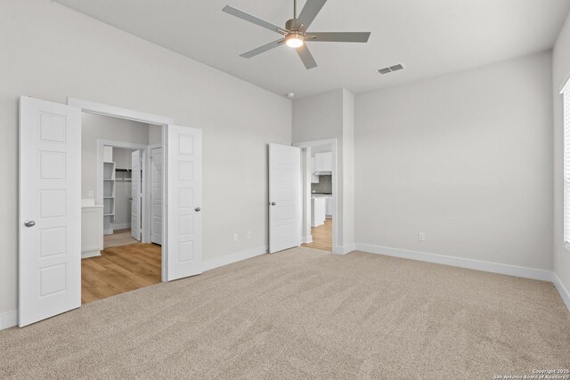 206 Buttercup Aly, San Antonio, TX 78253 - unfurnished bedroom featuring visible vents, baseboards, and carpet floors