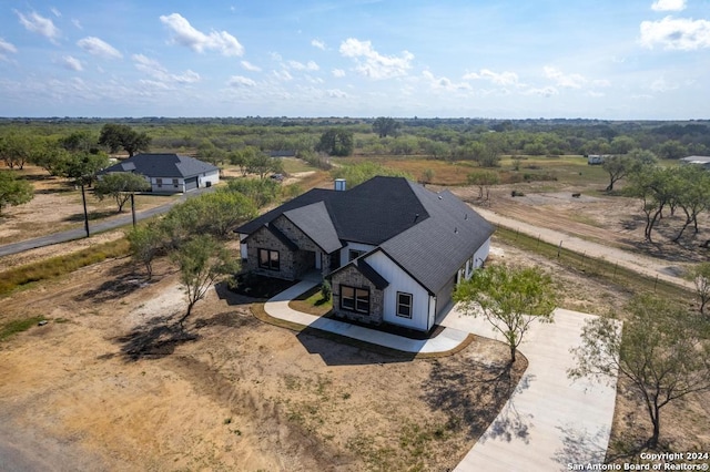 116 Hidden Ranch Ct, Floresville, TX 78114 - aerial view of sparsely populated area