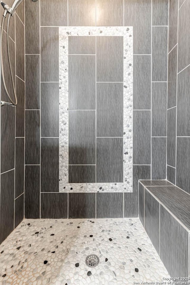2106 W Gramercy Pl, San Antonio, TX 78201 - full bathroom featuring tiled shower