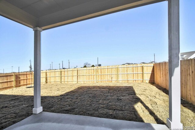1514 Saddleback, New Braunfels, TX 78130 - view of yard with a fenced backyard