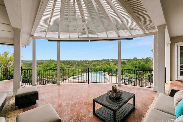 1626 Cordillera Trce, Boerne, TX 78006 - view of patio with outdoor lounge area