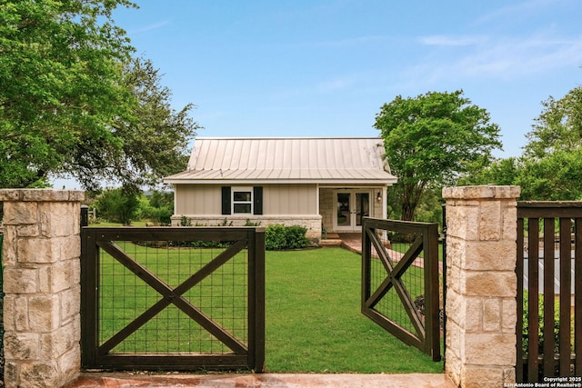 1626 Cordillera Trce, Boerne, TX 78006 - view of gate featuring a yard and fence