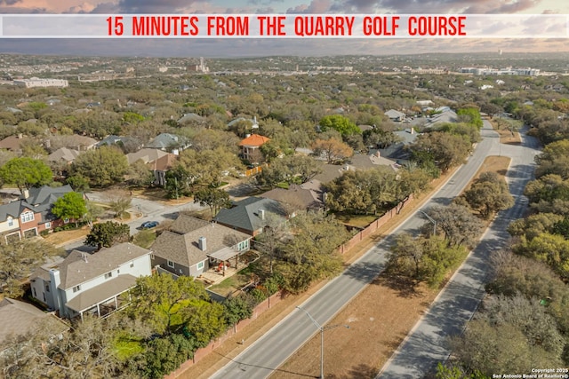 15110 Grayoak Frst, San Antonio, TX 78248 - aerial view with a residential view