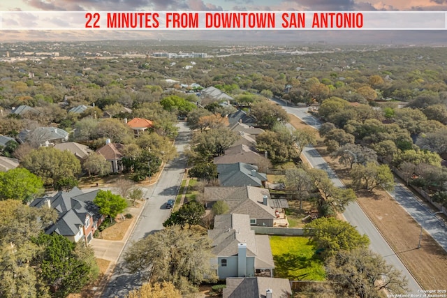 15110 Grayoak Frst, San Antonio, TX 78248 - drone / aerial view featuring a residential view