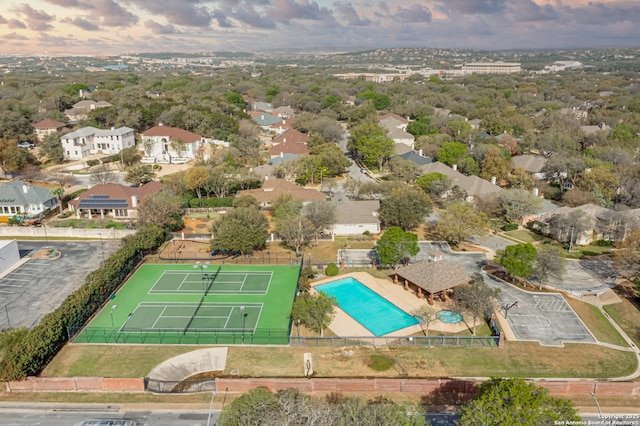 15110 Grayoak Frst, San Antonio, TX 78248 - bird's eye view