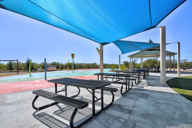14914 Telfaire Mdw, Von Ormy, TX 78073 - view of property's community with a gazebo