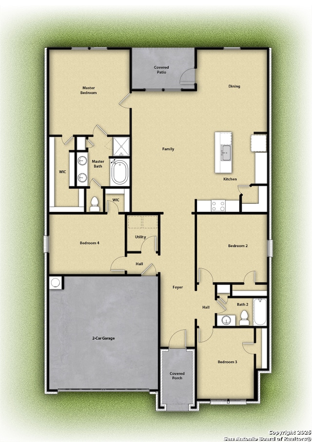 9314 Nubuck, Converse, TX 78109 - home floor plan