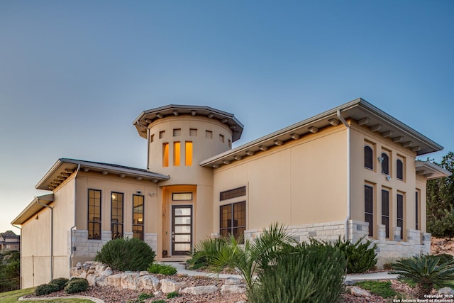 21335 Rembrandt, San Antonio, TX 78256 - mediterranean / spanish house with stone siding and stucco siding