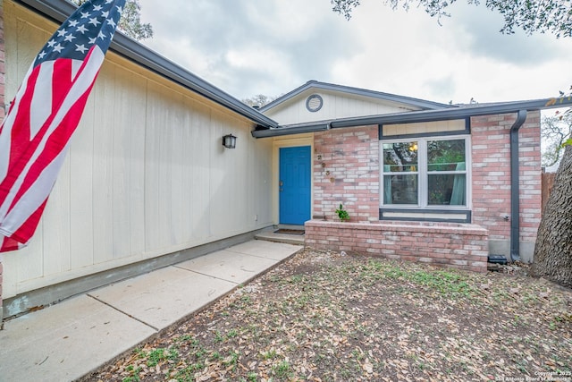 12938 Ocean Glade, San Antonio, TX 78249 - property entrance featuring brick siding