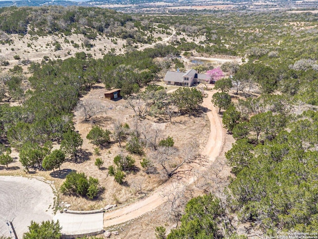 191 Campfire Cir, Fredericksburg, TX 78624 - bird's eye view