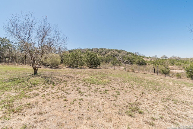 191 Campfire Cir, Fredericksburg, TX 78624 - view of yard with fence and a rural view