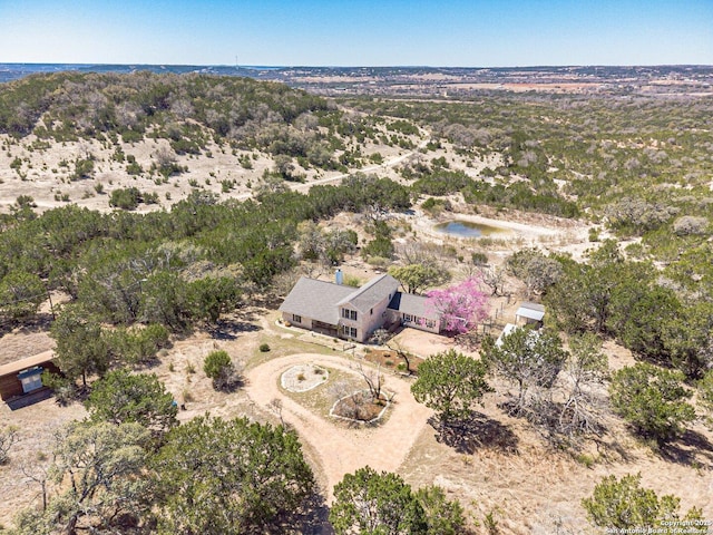 191 Campfire Cir, Fredericksburg, TX 78624 - bird's eye view