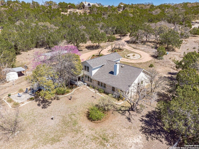 191 Campfire Cir, Fredericksburg, TX 78624 - bird's eye view