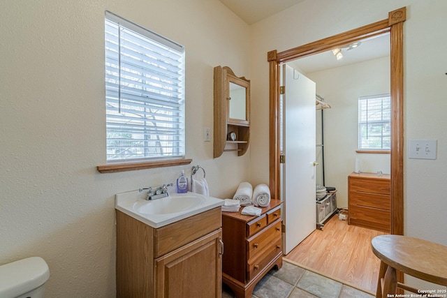191 Campfire Cir, Fredericksburg, TX 78624 - bathroom with toilet and vanity
