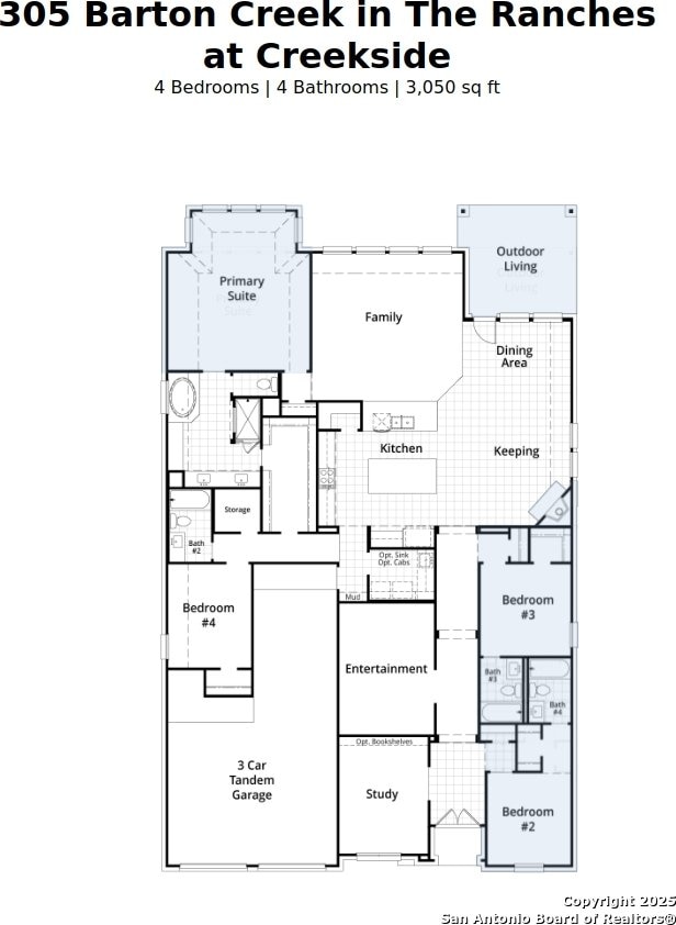 305 Barton, Boerne, TX 78006 - floor plan / room layout