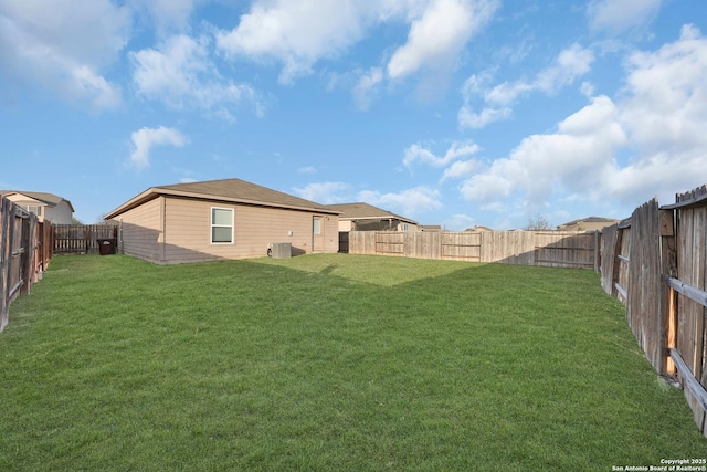 12266 Stratsburg, San Antonio, TX 78252 - view of yard featuring a fenced backyard