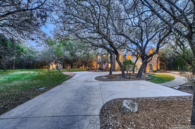 409 Sandy Oaks, Boerne, TX 78015 - view of street with concrete driveway