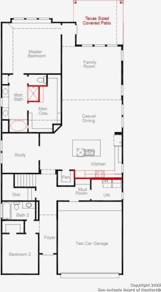960 Windflower, New Braunfels, TX 78130 - plan