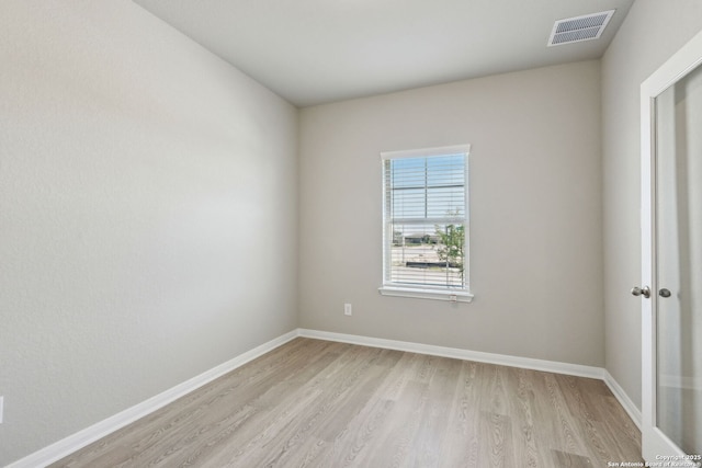 139 Perciful Ave, Cibolo, TX 78108 - spare room featuring light wood-style flooring and baseboards