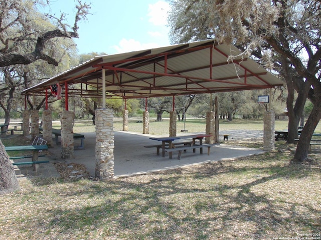 477 Squirrel Bnd, Uvalde, TX 78801 - view of community featuring a gazebo