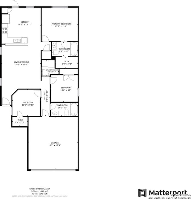 180 Elderberry, New Braunfels, TX 78130 - view of layout
