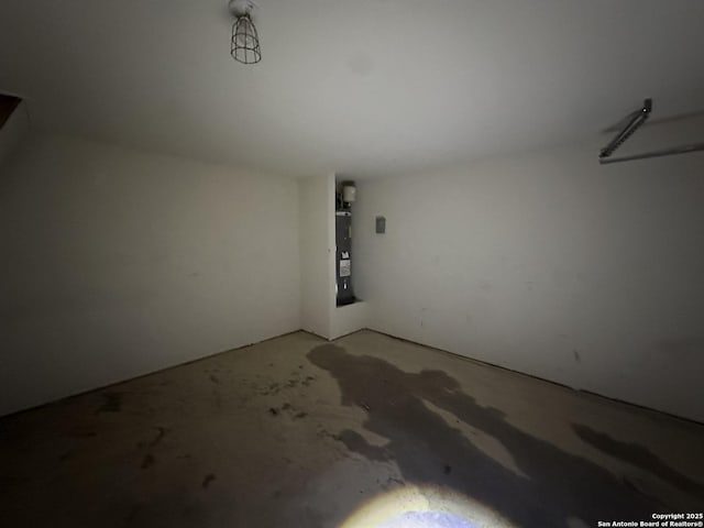 interior space with water heater