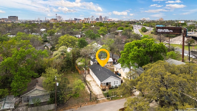 314 Trail, San Antonio, TX 78212 - aerial view featuring a city view